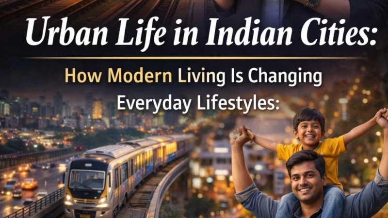 Urban Life in Indian Cities: How Modern Living Is Changing Everyday Lifestyles