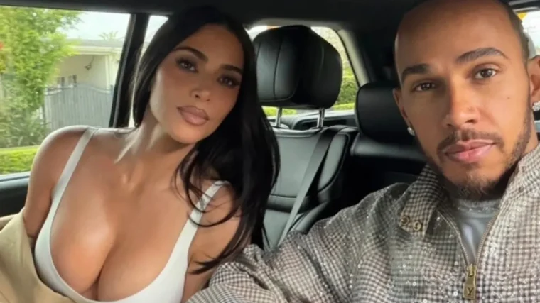 Kim Kardashian & Lewis Hamilton