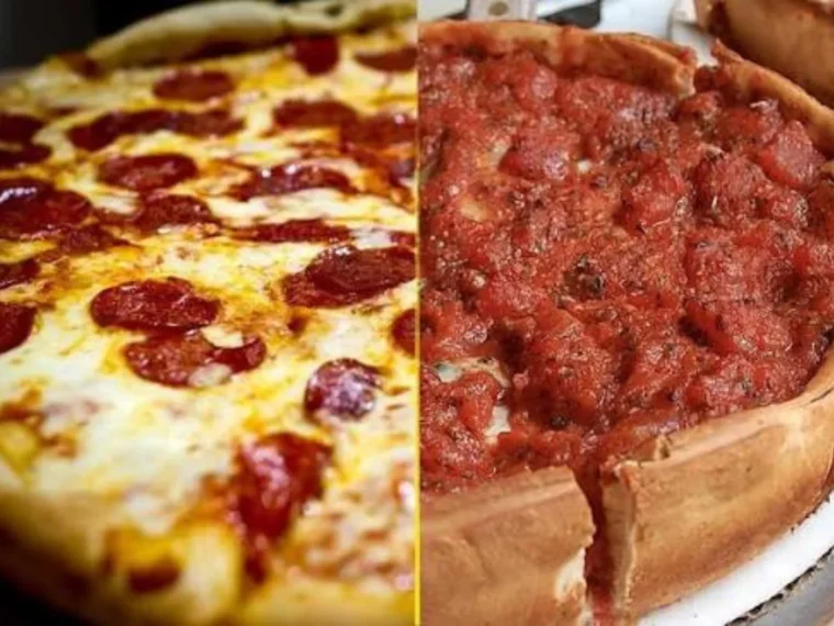 Chicago Deep Dish vs. NYC Slice