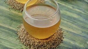 Ajwain (Carom Seeds) with Warm Water